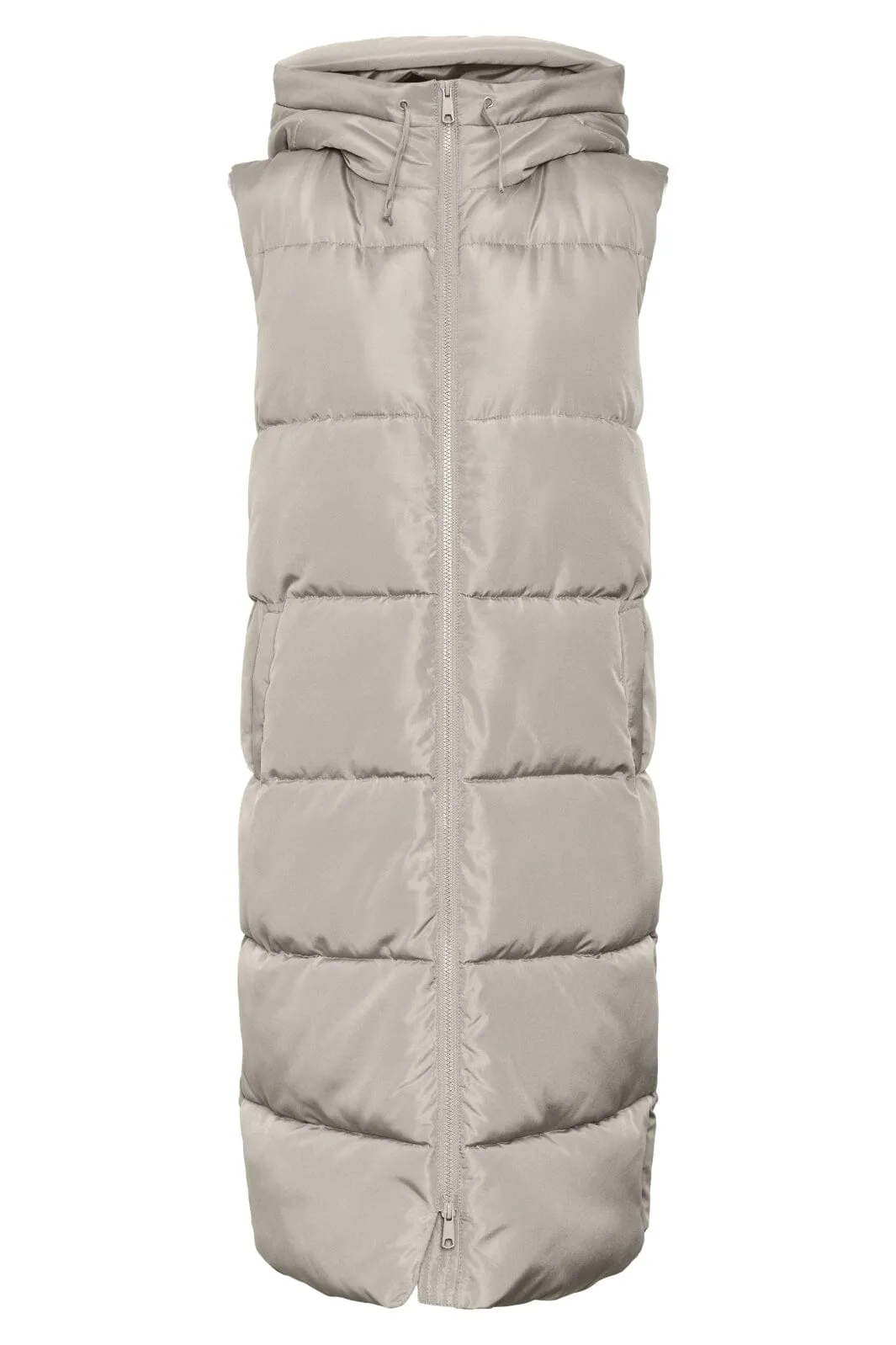 Vero Moda - Vmligaane Waistcoat - 4361721 Pumice Stone