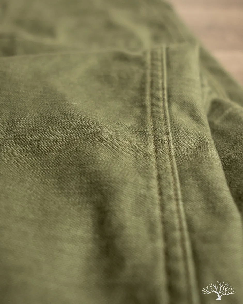 Vintage Fit Fatigue Pants - Dark Olive