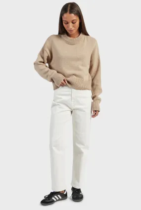 (W) Malibu Crew in Elm Beige