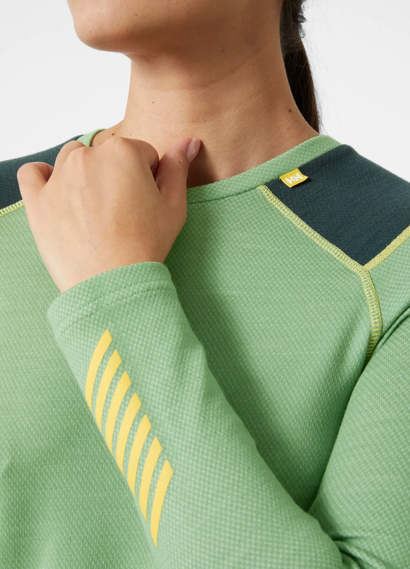 WOMEN'S LIFA MERINO MIDWEIGHT CREW - JADE