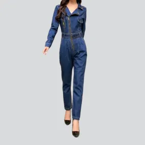 Women's overall with zipper