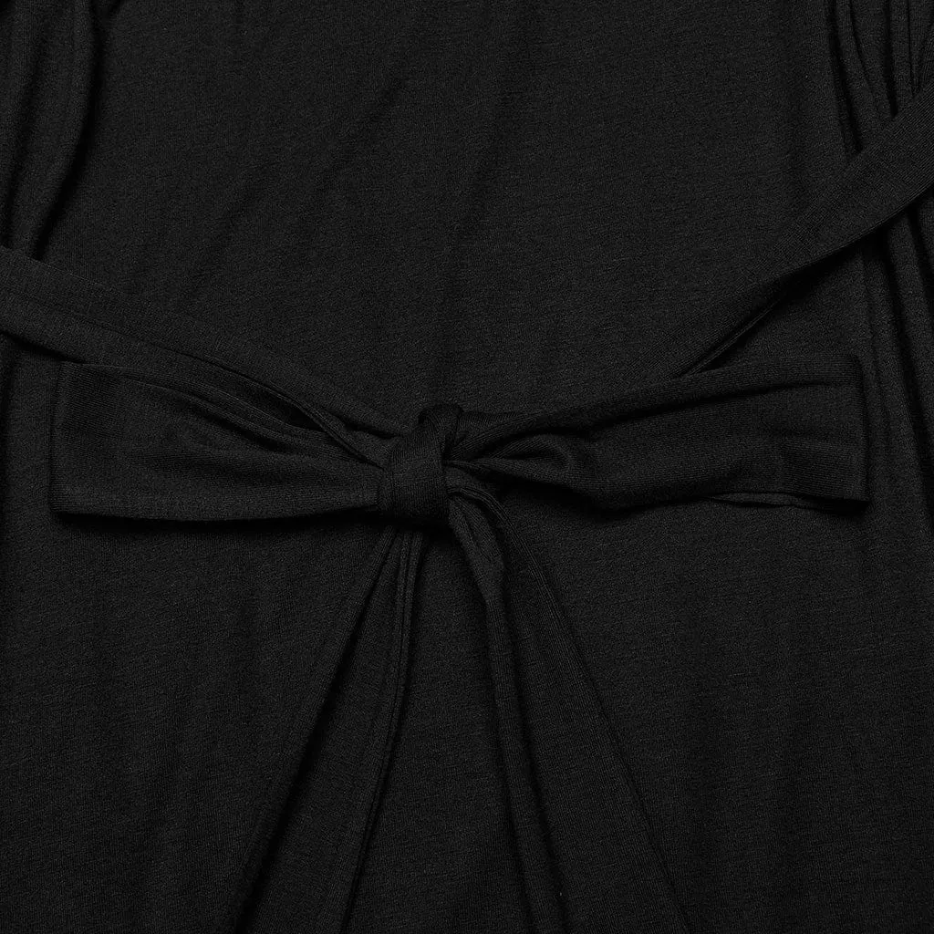 Women's Plus Size Gothic Plunging Bat Sleeved Witch Dress