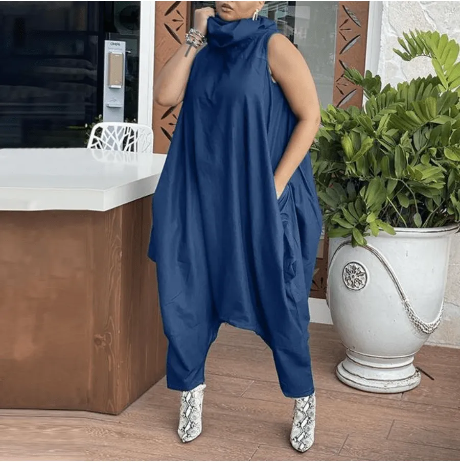Xtreme Oversized Dropped Crotch Overall